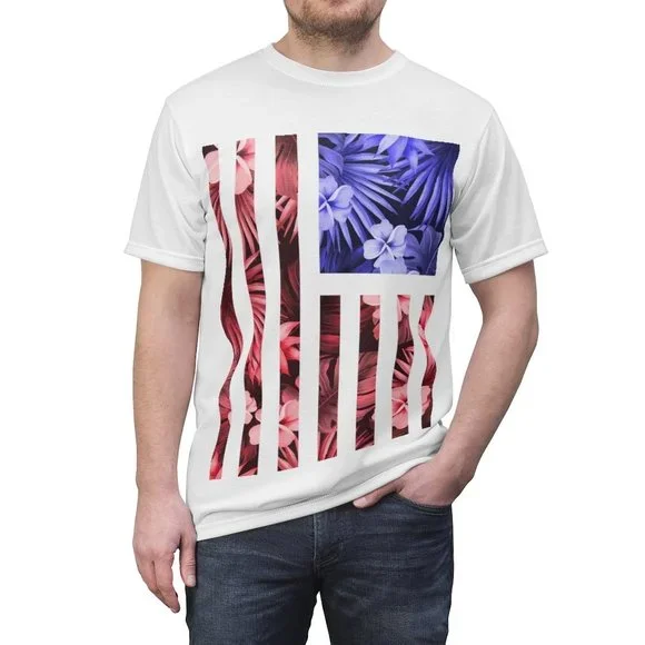 Aloha Americana Graphic Short Sleeve Tee - Picture 7 of 16